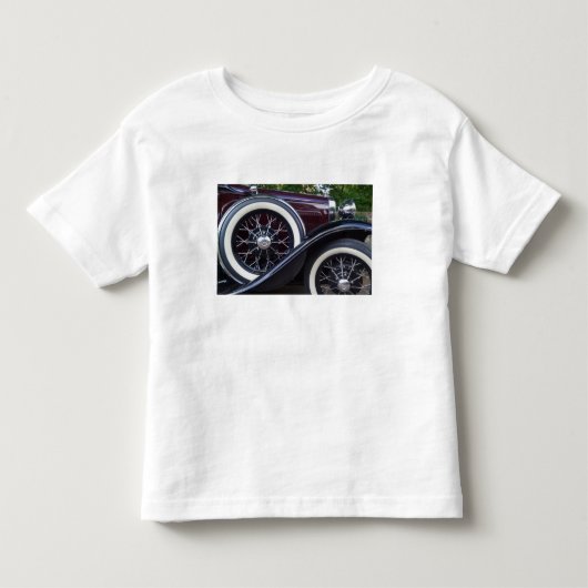1930 Ford A klassieke auto Kinder Shirts (Voorkant)