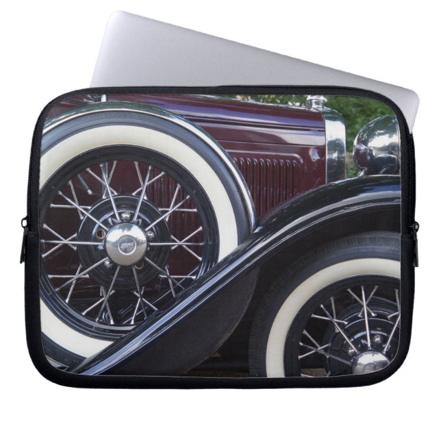 1930 Ford A klassieke auto Laptop Sleeve (Voorkant)
