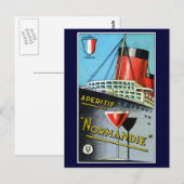 1930 Franse Apertif Normandie Briefkaart (Voorkant / Achterkant)