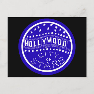 1930 Hollywood California Briefkaart