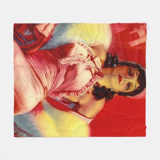 1930-inch hottie fleece deken (Voorkant (Horizontaal))