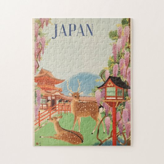  1930 Japanse reisposter Legpuzzel (Verticaal)