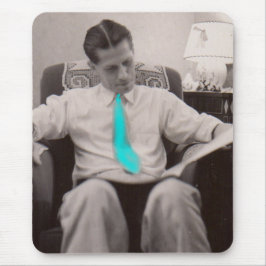 1930 lezen van het papier muismat