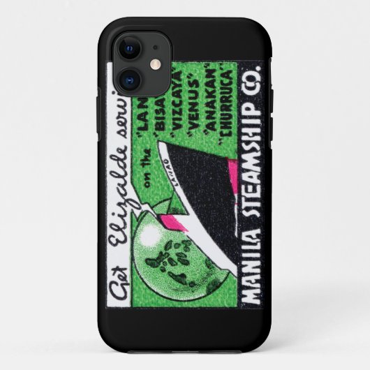 1930 Manila Steamship Company Case-Mate iPhone Case (Achterkant)
