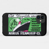 1930 Manila Steamship Company Case-Mate iPhone Case (Achterkant (horizontaal))
