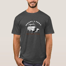 1930 Model A. Witte Vintage-auto. Hotrod. 1930 T-shirt