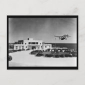 1930 Pan American Airways Terminal, Miami, Verenig Briefkaart (Voorkant)