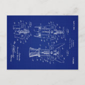 1930 Patent voor kurkentrekker uit Cork Feestdagenkaart (Voorkant)
