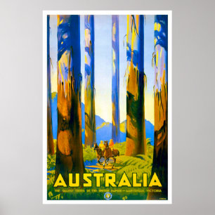  1930 Percy Trompf Australian Travel Poster