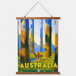  1930 Percy Trompf Australian Travel Poster Hangend Wandkleed