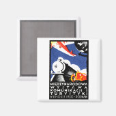 1930 Poznan Expo Poster Magneet (Voorkant / Achterkant)