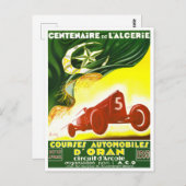 1930  race om de Grote Prijs van Orde Briefkaart (Voorkant / Achterkant)