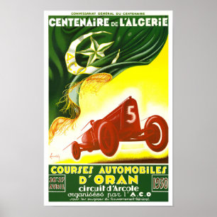 1930  race om de Grote Prijs van Orde Poster