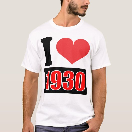 1930 T-SHIRT (Voorkant)