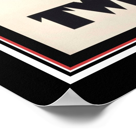 1930 Twining Tea Ad door Charles Loupot Poster (Hoek)