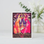 1930 vintage Feria de Sevilla Briefkaart (Staand voorkant)
