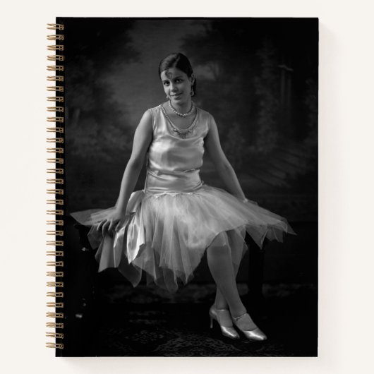 1930 Zwarte vrouw Notitieboek (Voorkant)