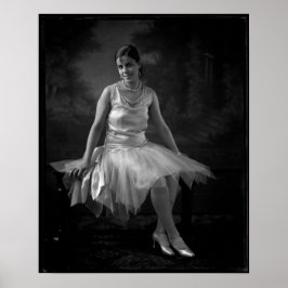 1930 Zwarte vrouw Poster