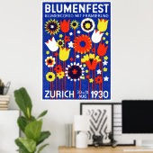 1930 Zwitsers Show Poster (Thuiskantoor)