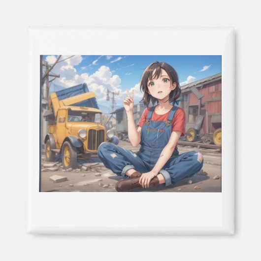 1930's Anime Magnet (Voorkant)