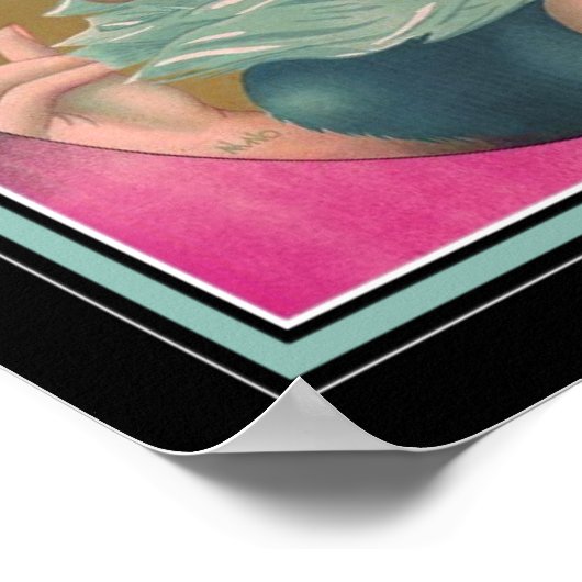 1930's Art Deco Conquistador Cigarette Ad Poster (Hoek)