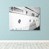 1930's Canadian Pacific Princess Kathleen Schip Canvas Afdruk (Insitu (Houten vloer))