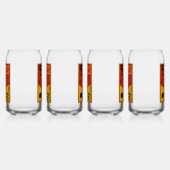 1930's Classic Golf Art Print Blikvorm Glas (Links)
