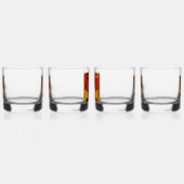 1930's Classic Golf Art Print Whisky Glas (Rechts)