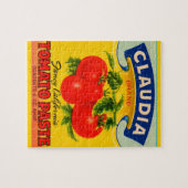 1930s Claudia tomato paste label Legpuzzel (Horizontaal)
