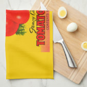 1930s Claudia tomato paste label Theedoek (Quarter Fold)