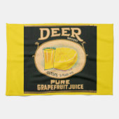 1930s Deer Brand Grapefruitsap Theedoek (Horizontaal)