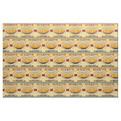 1930s Etiket Dinette ananas print Stof (Fat Quarter)