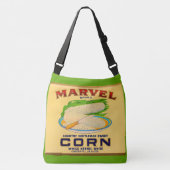1930s Etiket van marvel-maïs in blik Crossbody Tas (Voorkant)