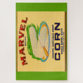 1930s Etiket van marvel-maïs in blik Legpuzzel (Verticaal)