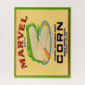 1930s Etiket van marvel-maïs in blik Legpuzzel (Verticaal)