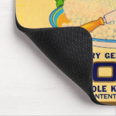 1930s Etiket van marvel-maïs in blik Muismat (Hoek)