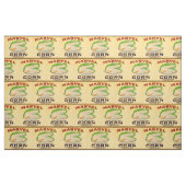 1930s Etiket van marvel-maïs in blik Stof (Fat Quarter)