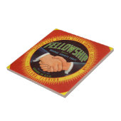 1930s Fellowship Oranje County Citrus label Tegeltje (Zijkant)