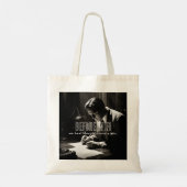 1930s Film-Noir - Voor WiFi - Gedachten en pen Tote Bag (Achterkant)