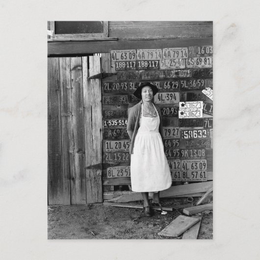 1930s het Collectie van het Bord van de Vergunning Briefkaart (Voorkant)