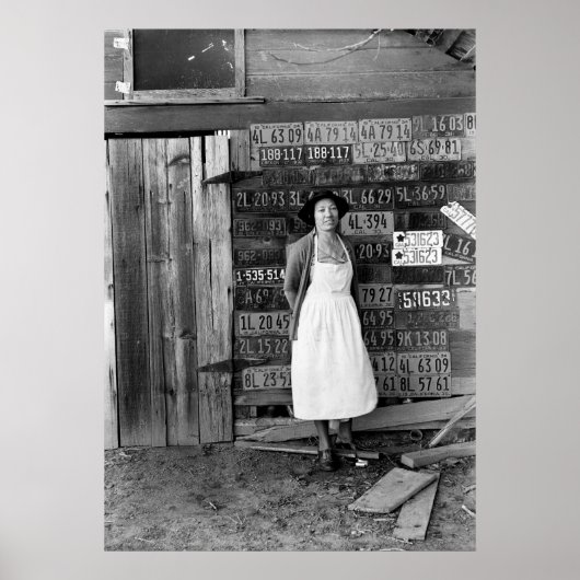 1930s het Collectie van het Bord van de Vergunning Poster (Voorkant)