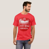 1930s Hood River Oregon Appels T-shirt (Voorkant volledig)