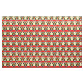 1930s LaPerla Olijfdrukken Stof (Yard (91,4 cm))