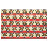 1930s LaPerla Olijfdrukken Stof (Fat Quarter)