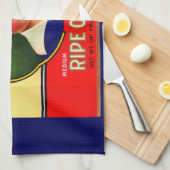 1930s LaPerla Olijfdrukken Theedoek (Quarter Fold)