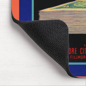 1930s Legal Tender oranje crate label Muismat (Hoek)