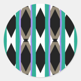 1930s Lift Design Ronde Sticker