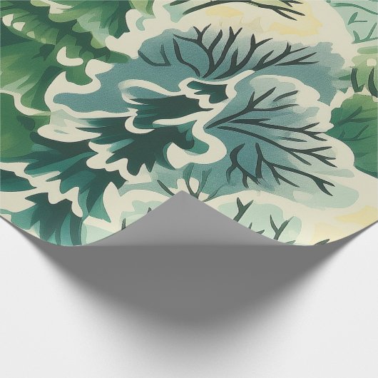 1930s Retro Kerst Wrapping Papier (Hoek)