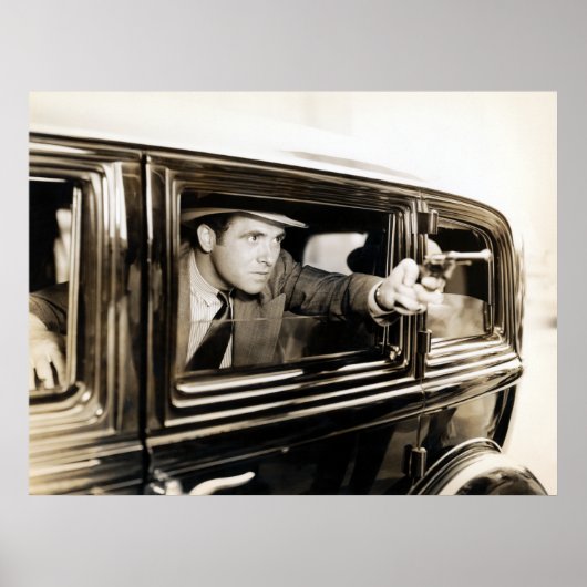 1930's Road Rage Poster (Voorkant)