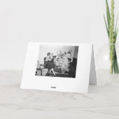 1930'S ROBOT LOVE WOMEN SWEET ON ROBOT FOTO KAART (Achterkant)